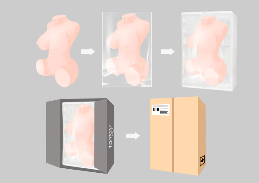 Britney sex doll packaging
