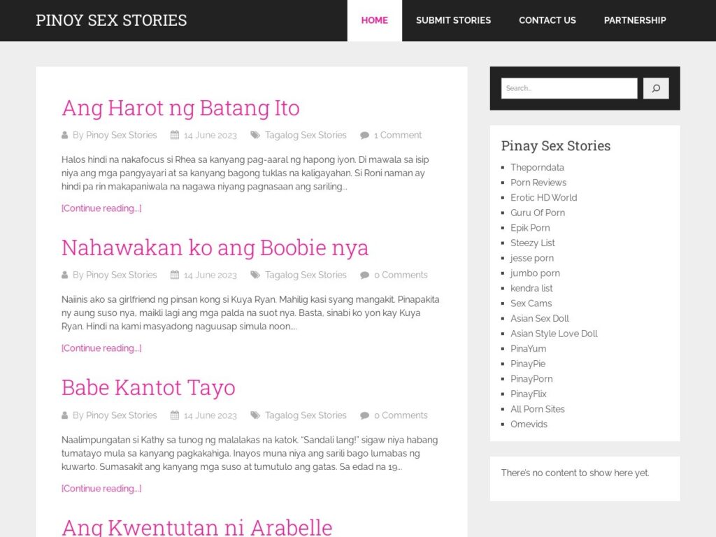 Pinoy Sex Stories